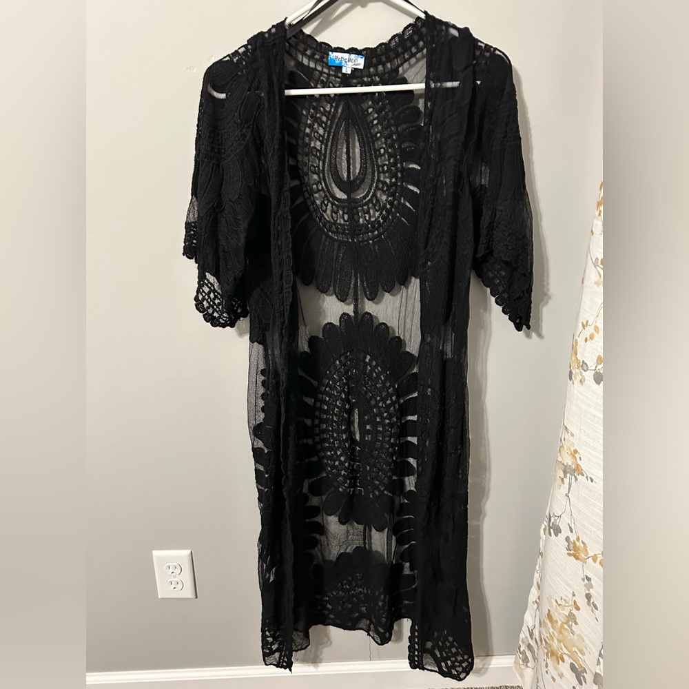 Rebellion Again OS Floral Kimono